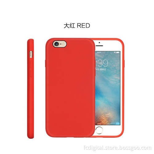 Special Design Liquid silicone phone covers case for iPhone 7 / 7 Plus from Factory Supplier!